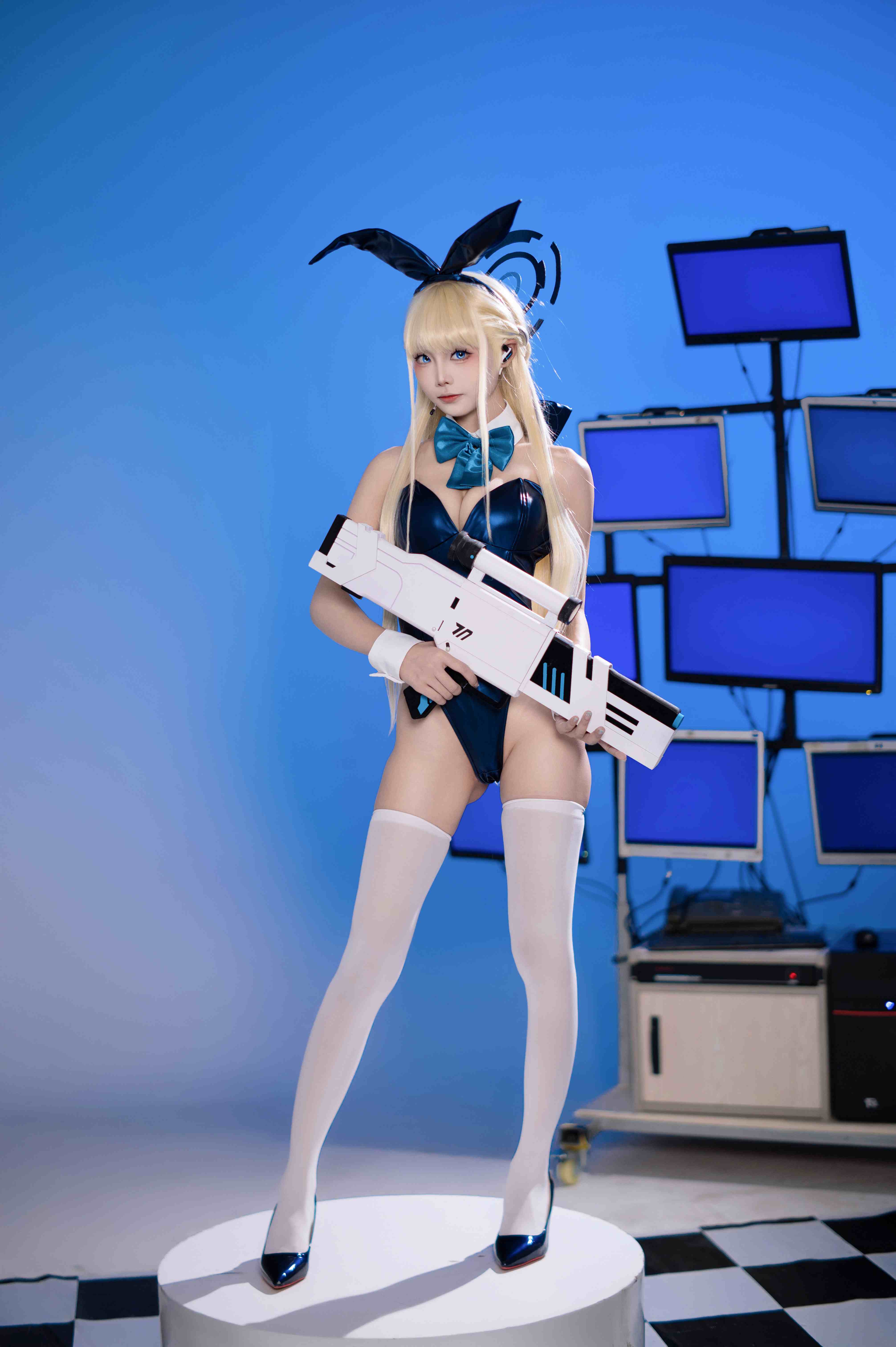 艾西Aiwest –小时兔女郎[35P-394M]-影音屋