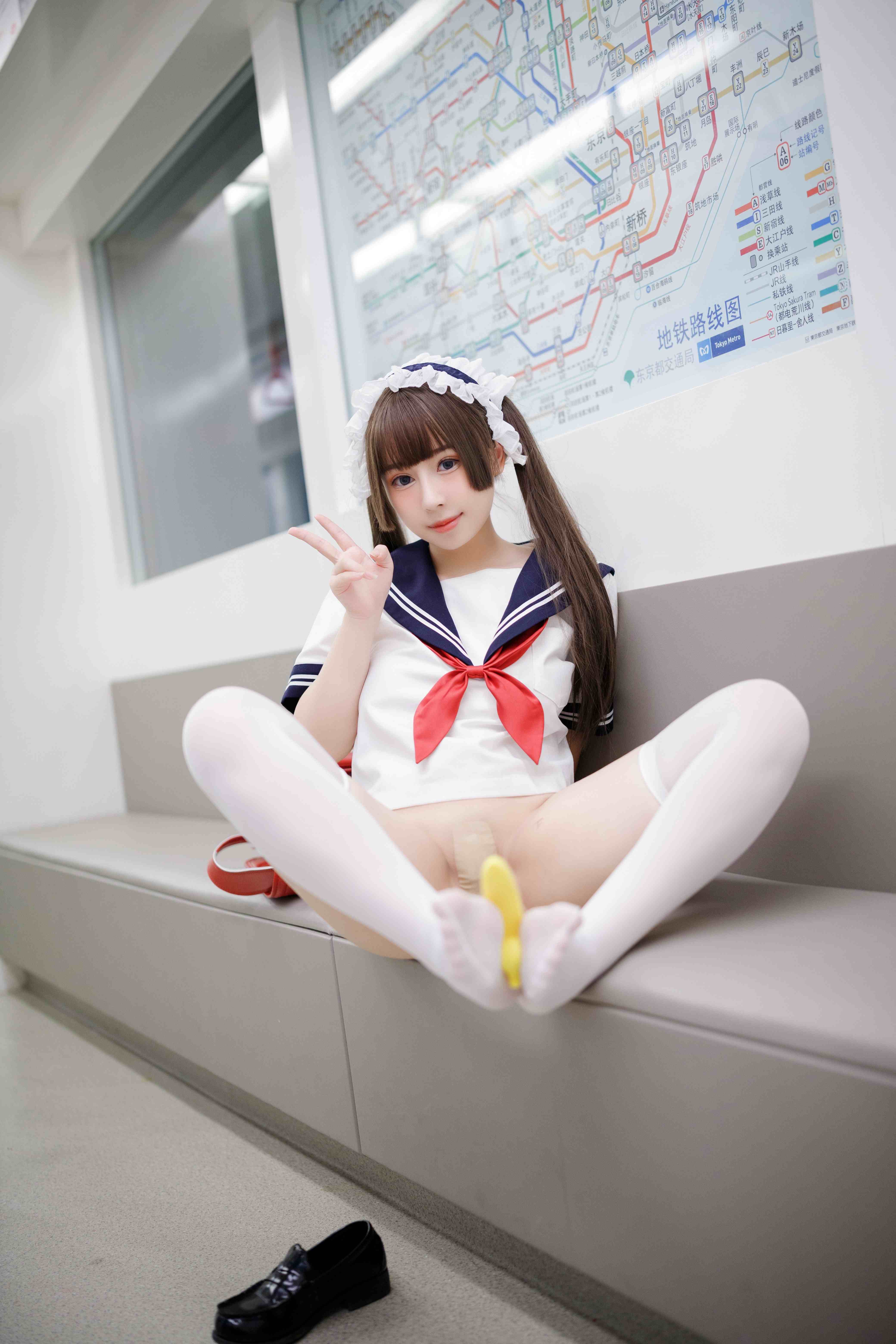 图片[2]-胡桃猫Kurumineko –  电车痴女[152P-860M]-影音屋