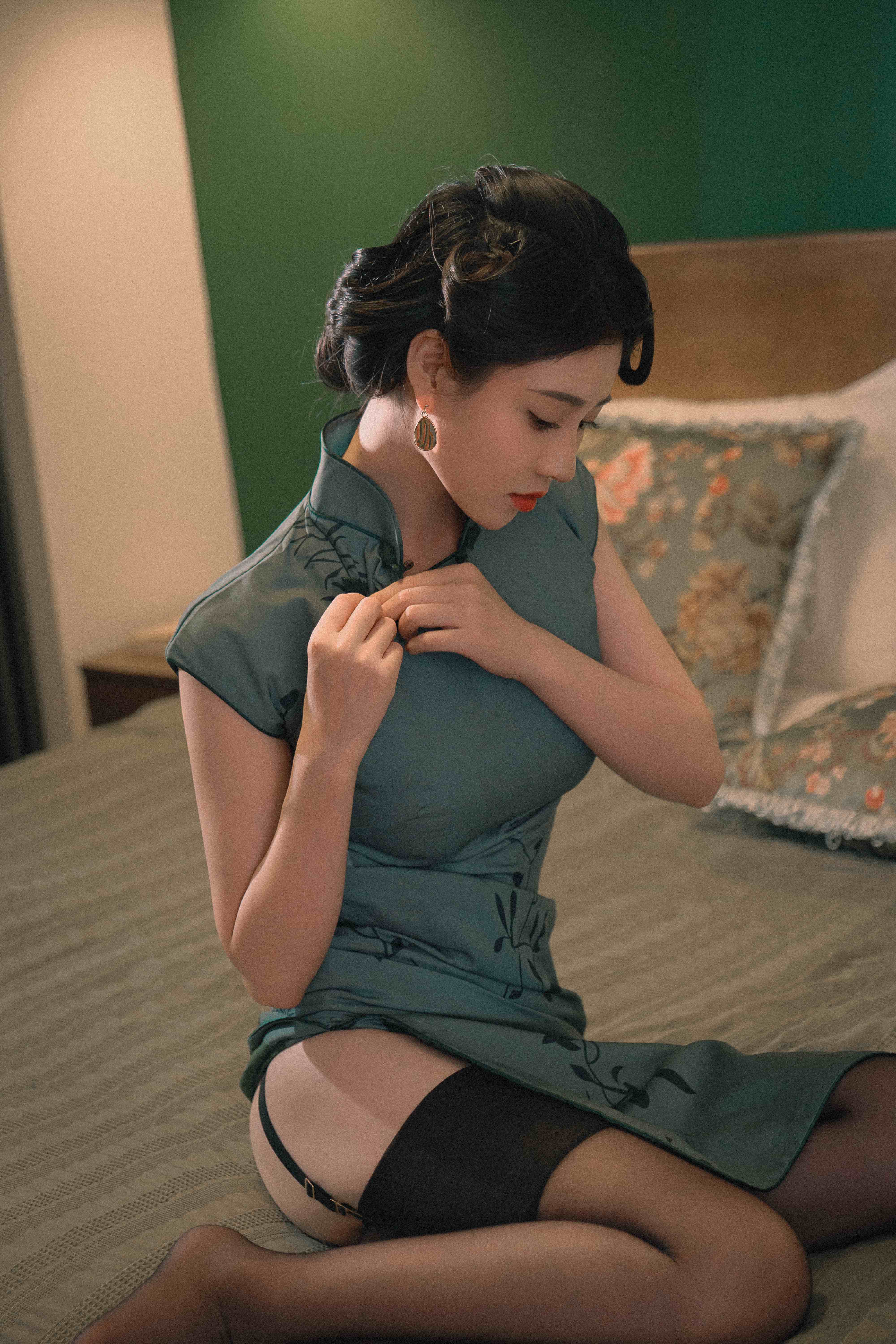 图片[2]-年年nnian – 旗袍+黑丝[59P-501M]-影音屋