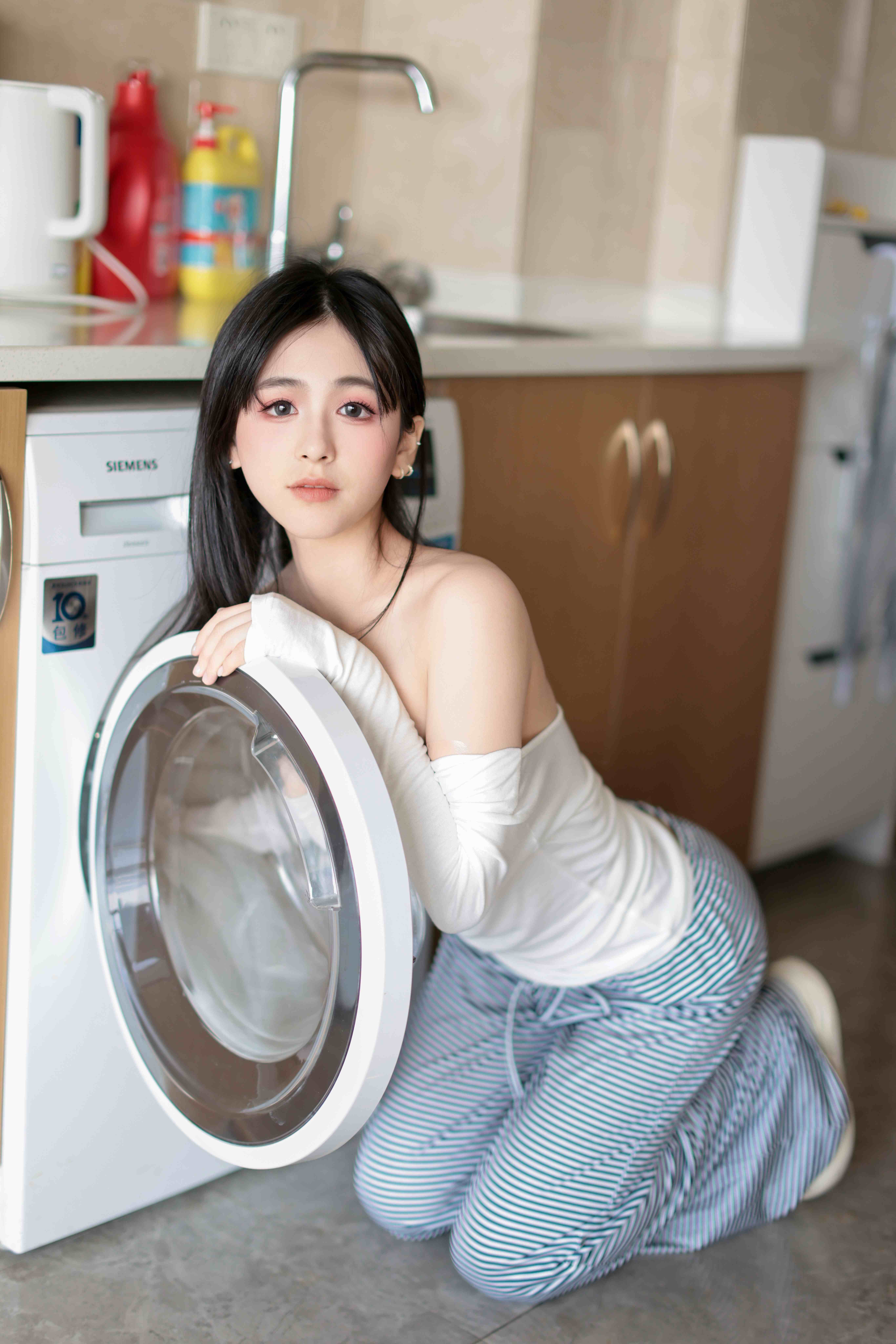 图片[2]-奶芙乔乔 – 一字肩[85P／982M]-影音屋