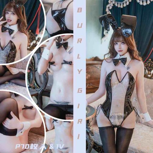 图片[3]-鹿八岁baby – 豹纹、透明兔女郎2.0[71P-1V-486M]-影音屋