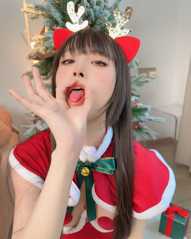 布丁大法 – 圣诞雪饼[99P-500M]-影音屋