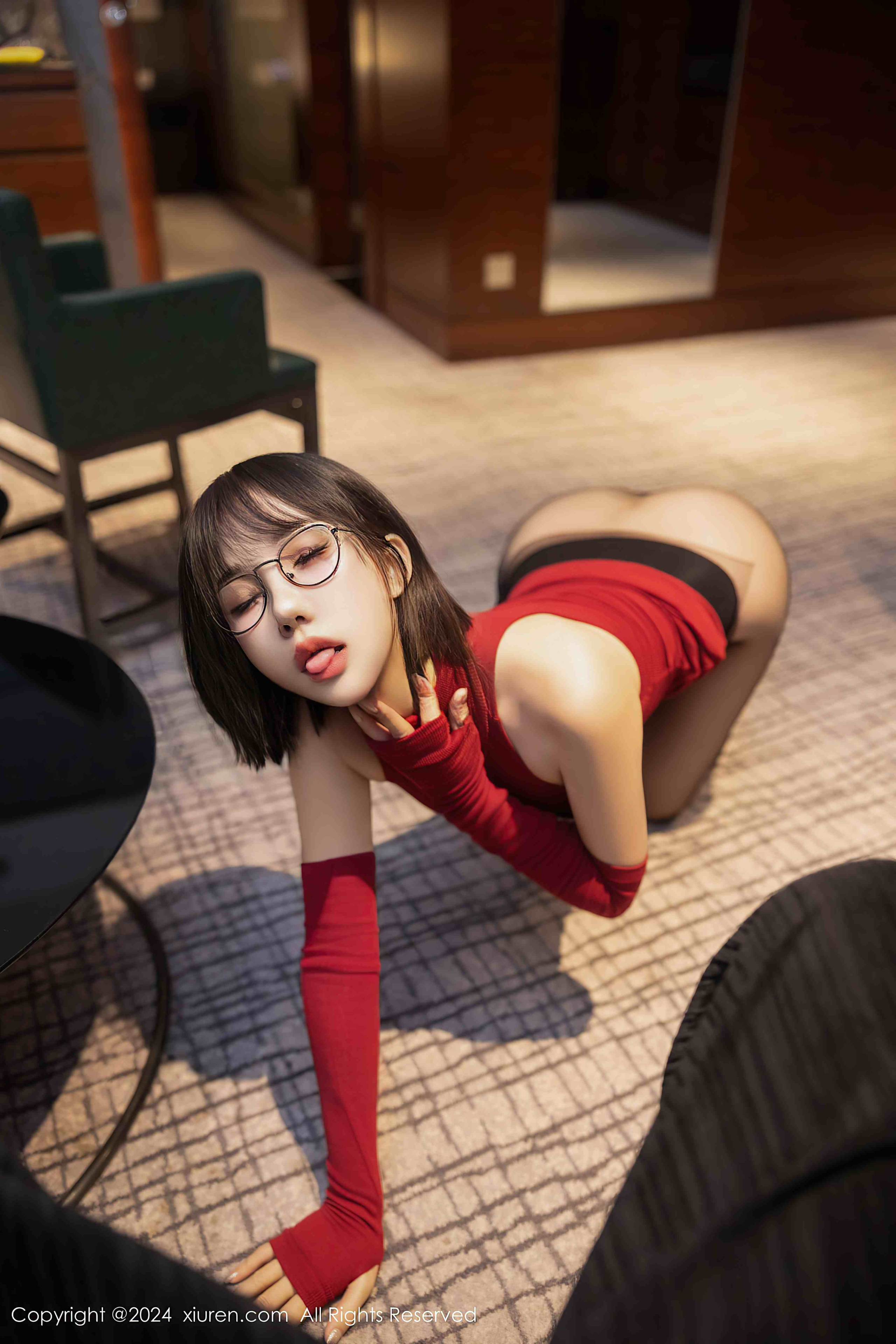 图片[4]-波巧酱 短发 眼镜 桃心臀[85+1P／815MB]-影音屋