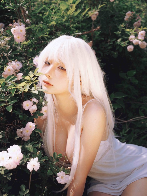 蠢沫沫 – 2024年会员 绳+白发[16P-326M]-影音屋