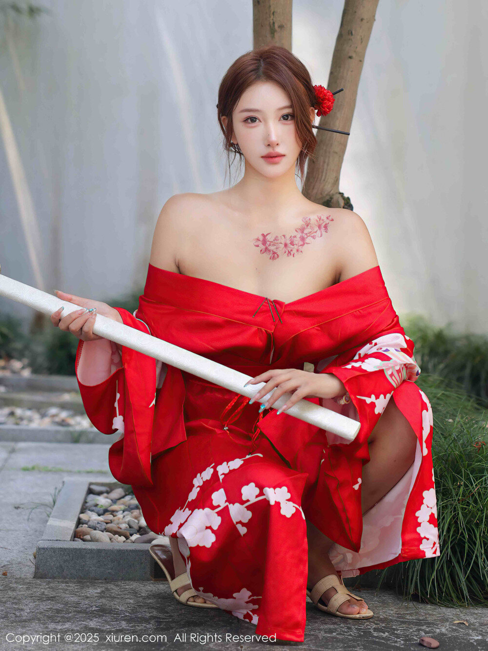 金允希Yuki 樱花艺妓[80+1P／0.99GB]-影音屋