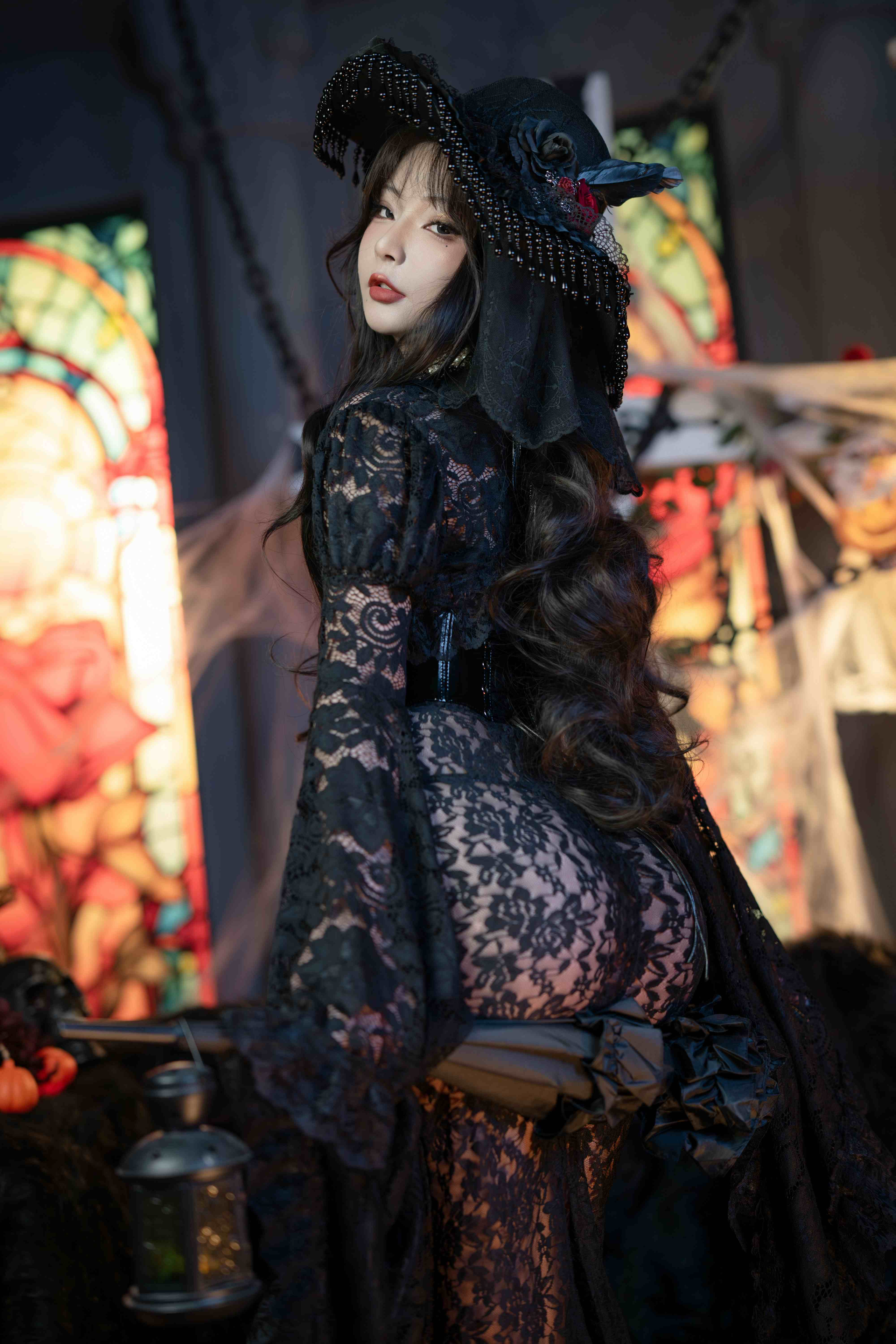 图片[2]-yuuhui玉汇 – 万圣节特辑 魔女狂欢夜[133P-1V-948M]-影音屋