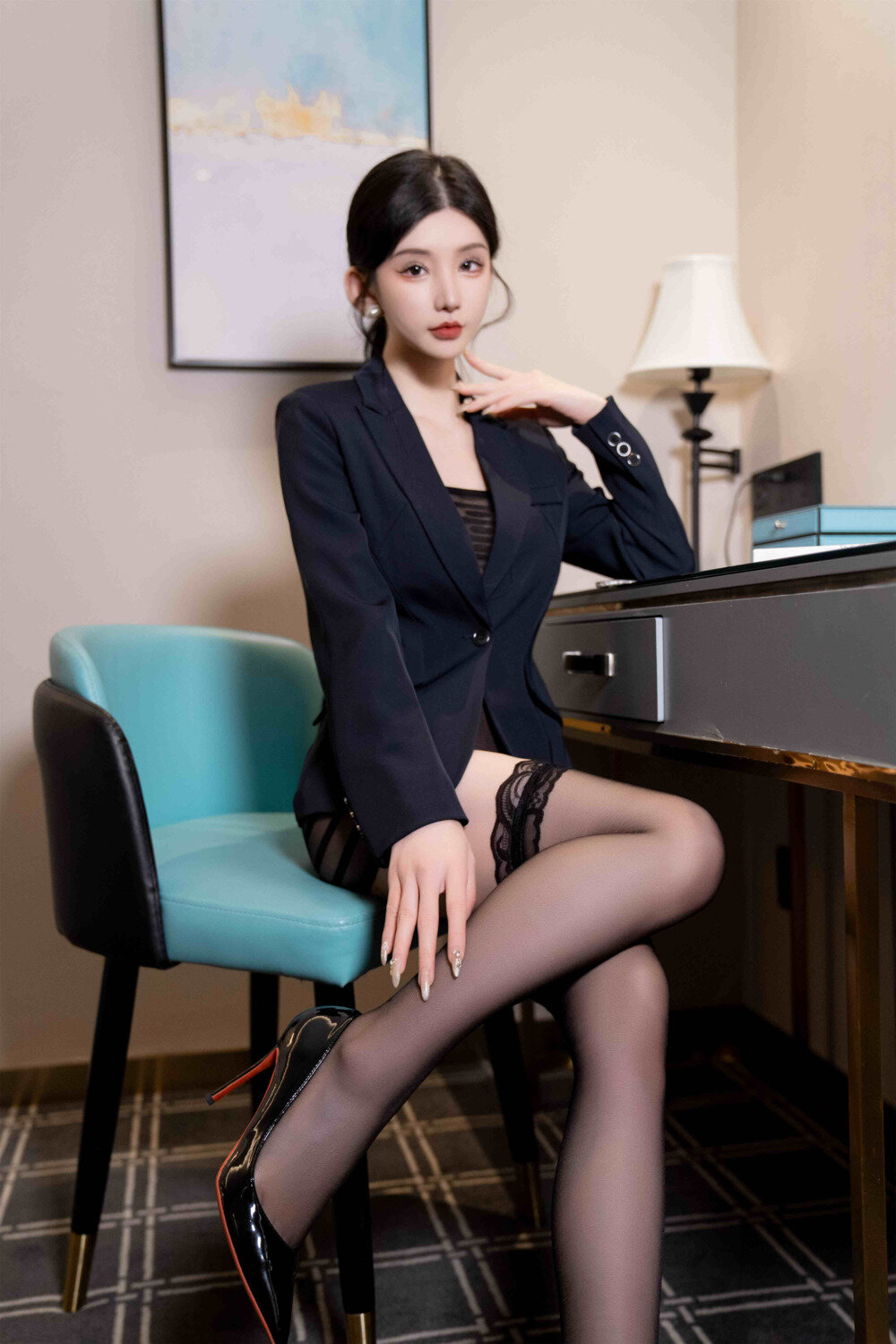 周于希 – 内购无水印  上门销售[98P-923M]-影音屋