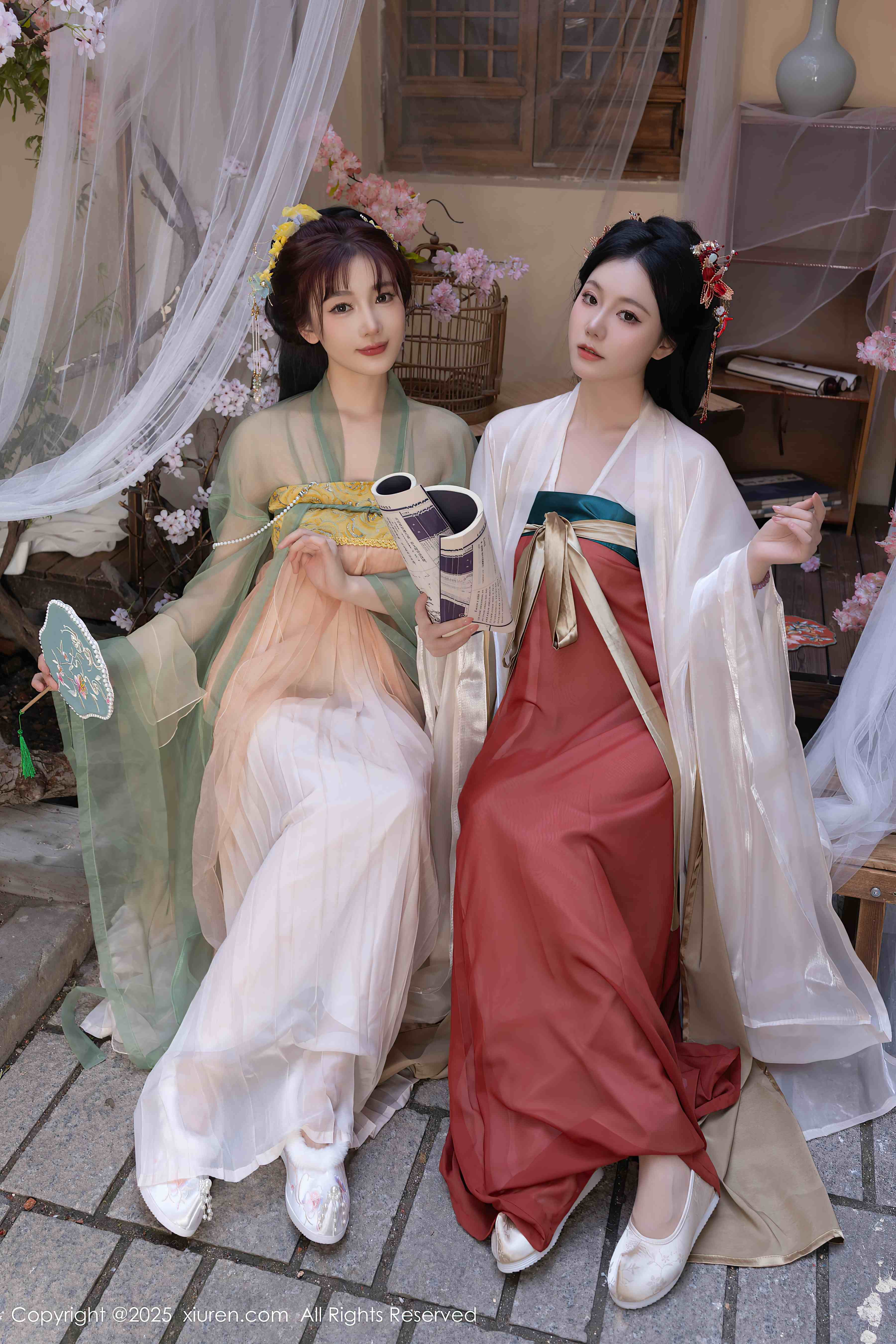 陆萱萱&安然anran 双女 大唐舞姬[80+1P／818MB]-影音屋