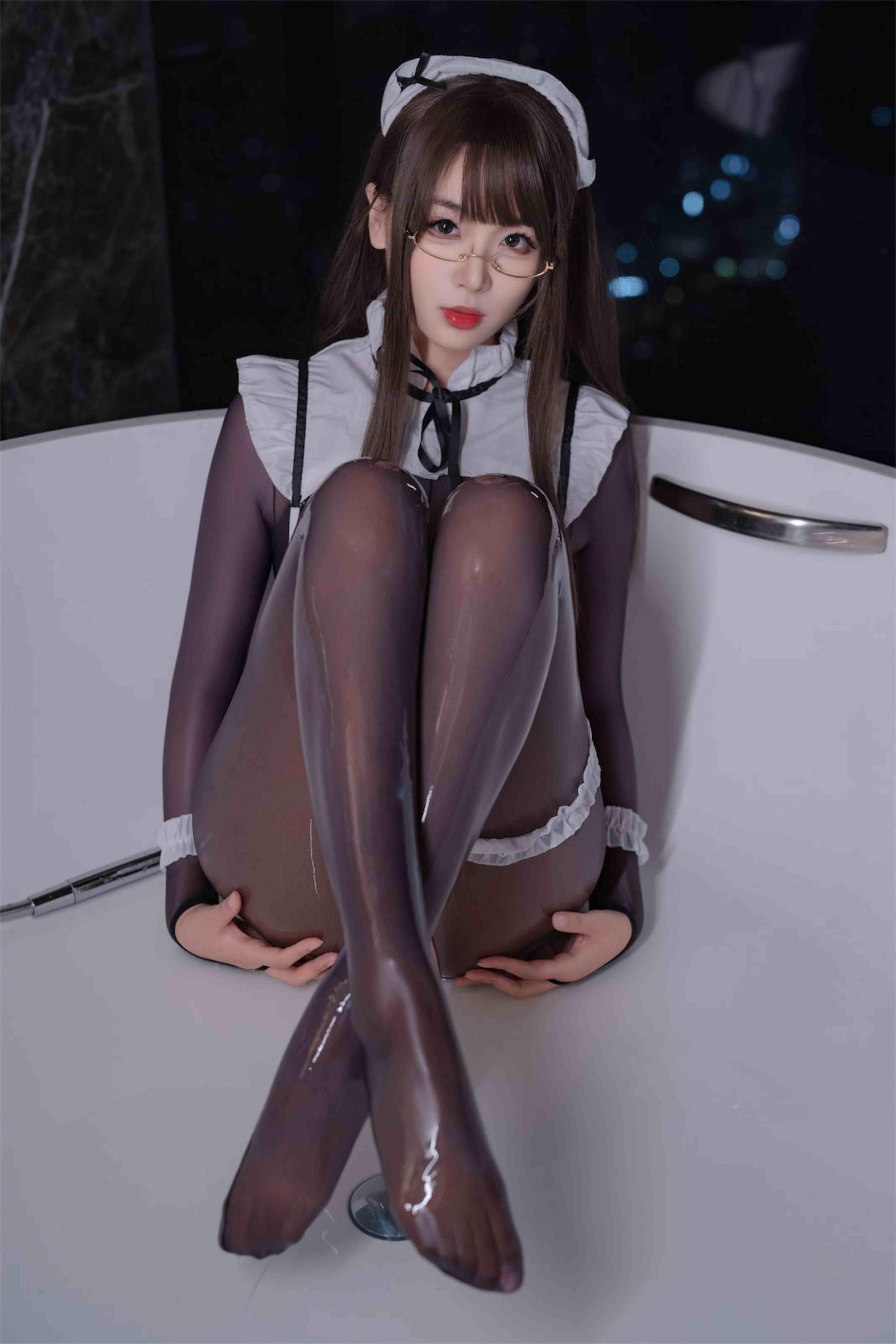 图片[2]-轩萧学姐 – 连体丝女仆[90P-367M]-影音屋