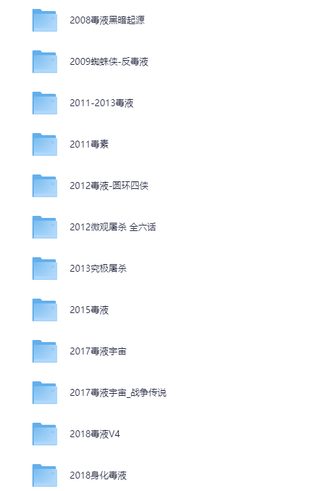图片[2]-[漫画]《毒液合集》全网最全 无需解压 [PDF] [均已汉化][3.28G]-影音屋
