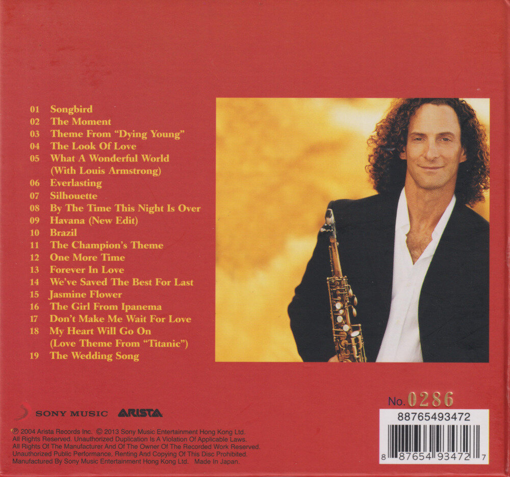图片[2]-肯尼基Kenny G.2025 -《Songbird》头版限量编号24K金碟[低速原抓WAV+CUE][799M]-影音屋