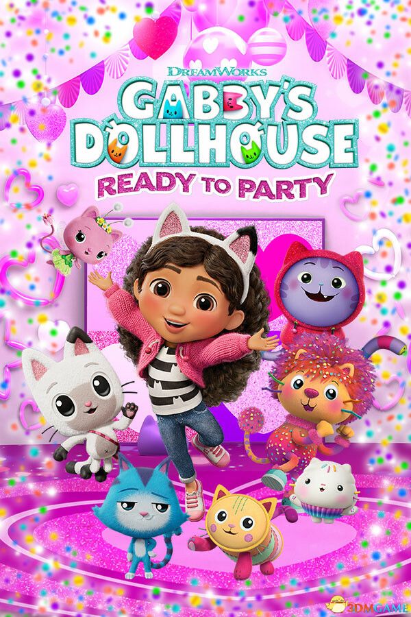 《DreamWorks盖比的娃娃屋：准备开派对 （Gabby Dollhouse: Ready Party）》P2P硬盘版[CN/EN] 模式： 单人 , 多人 , 合作 , 分屏-影音屋