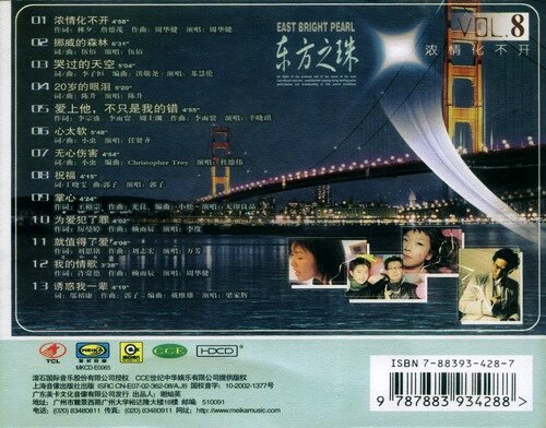 群星《东方之珠Ⅷ 浓情化不开》[WAV分轨][1G]-影音屋