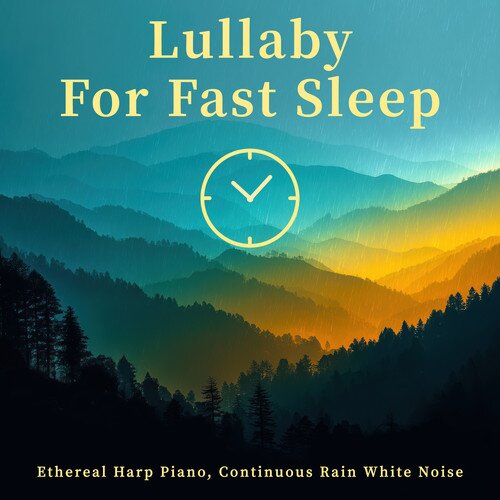 刘纬武《催眠曲快速入睡 – 空灵竖琴钢琴 雨声白噪音不间断》[320K/MP3][175.9MB]-影音屋