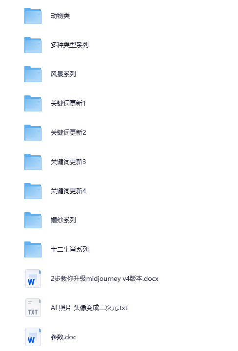 《12000+AI绘画关键词描述语》[PDF]-影音屋