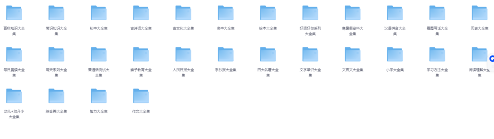 中小学精品学习资料大合集 (20000+)[PDF][49G]-影音屋