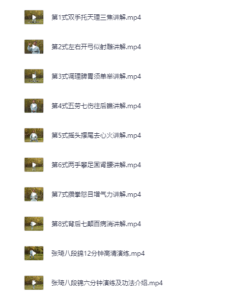 图片[2]-《八段锦》全网收集 详细解说 最全整理视频教程[MP4][5.4G]-影音屋
