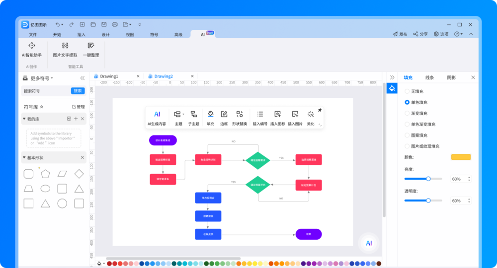 EdrawMax Ultimate 万兴亿图图示-v14.1.3.1228-破解版[画流程图/拓扑图等非常好用， 比肩drawio]-影音屋