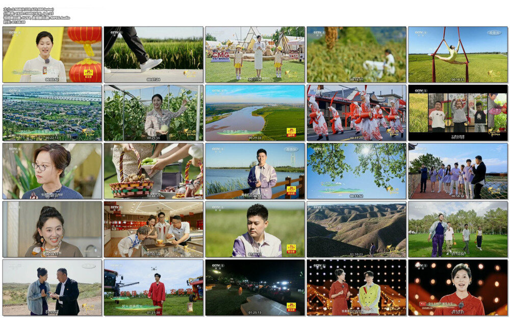[百度/夸克][CCTV1 2025中国农民丰收节晚会 电视源码 20250923][1080I/TS][5.9G]-影音屋