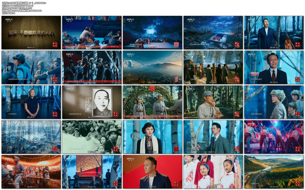 图片[3]-[百度/夸克][CCTV1 抗战文艺特别专题节目-烽火战歌 电视源码 20250826][1080I/TS][8.64G]-影音屋