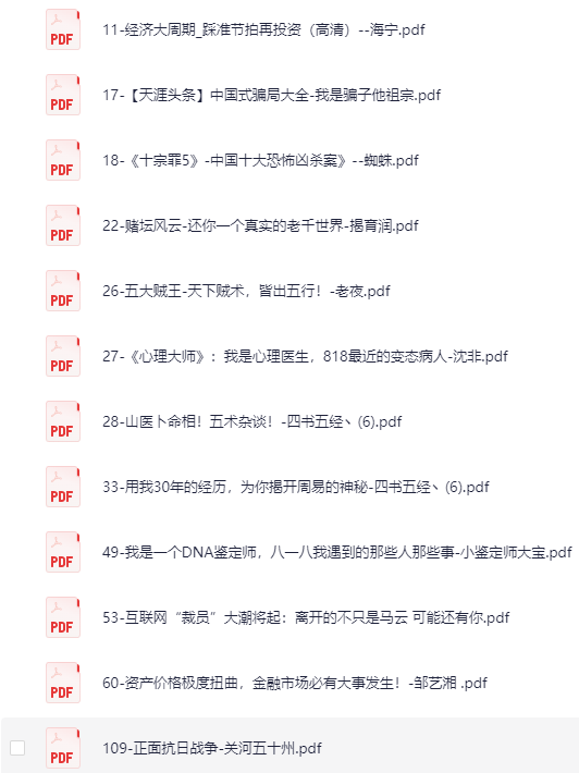 图片[3]-天涯神贴高阶合集 视频、音频[PDF]-影音屋