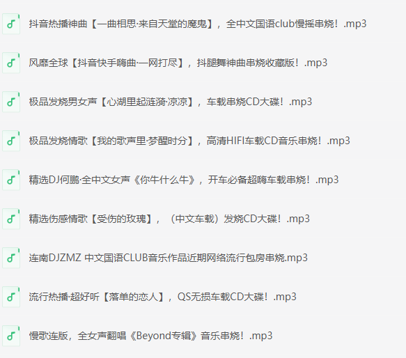 车载精品《高品质DJ串烧歌曲分享》1057首合集[MP3][160.8G]-影音屋