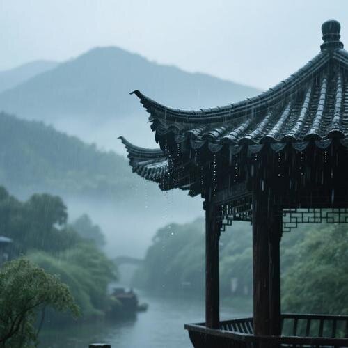 疗愈音律《绵密雨声 夏日雨季白噪音与宁静氛围轻音乐 舒缓解压治愈心灵》[320K/MP3][147.91MB]-影音屋
