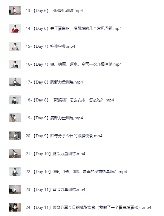 图片[2]-B站付费课程-《男性生活化减脂》让你随时随地都能进行有效的锻炼[7.31GB]-影音屋