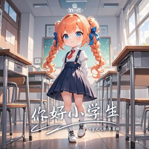 Y星人儿歌  袁鑫怡《你好，小学生》[6首][24Bit-48kHz][FLAC/分轨][169.61MB]-影音屋