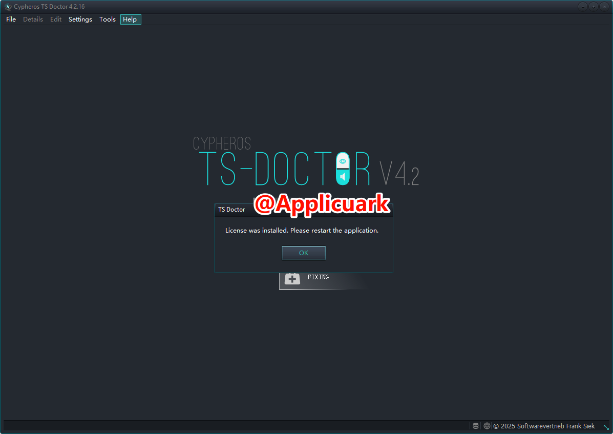 Cypheros TS-Doctor-v4.2.16-破解版[ts文件修复神器]-影音屋