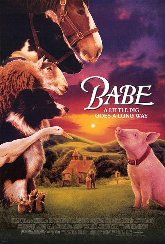 小猪宝贝[中文字幕/特效字幕].Babe.1995.USA.BluRay.1080p.AAC2.0.x264-DreamHD 2.64GB-影音屋